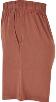 urban classics Dames modal korte broek Rood - 4XL