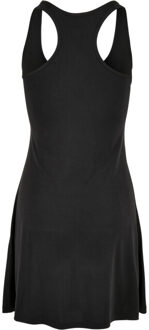 urban classics Dames modal racerback jurk - maat XXL Zwart