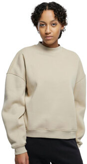 urban classics Dames organic crew hals oversized trui Beige - M