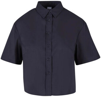 urban classics Dames oversized shirt - maat XXL Zwart