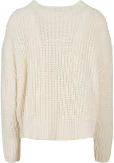 urban classics Dames oversized sweatshirt met brede mouwen - maat 4XL Beige