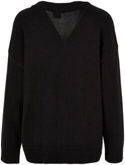 urban classics Dames oversized vest Zwart - 4XL