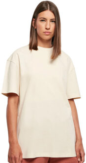 urban classics Dames oversized vriend t-shirt - maat 4XL Beige