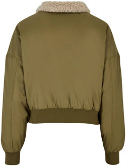 urban classics Dames piloten bomberjack - maat 4XL Groen