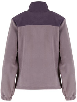 urban classics Dames polar fleece double layer jacket - maat XL Paars