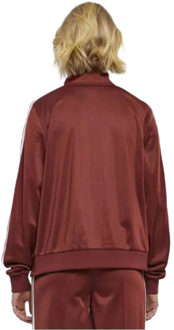 urban classics Dames retro track jacket Rood - L