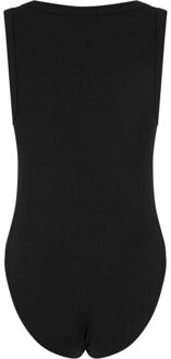urban classics Dames ribbed bodysuit - maat XXXL Zwart