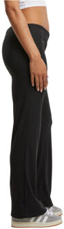 urban classics Dames ribbroek Zwart - L