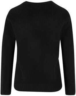 urban classics Dames ribtrui top - maat M Zwart