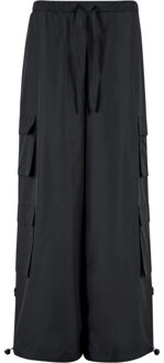 urban classics Dames ripstop cargo broek Zwart - 42