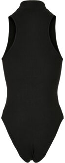 urban classics Dames schildpadhals mouwloos bodysuit Zwart