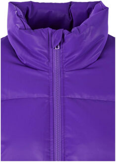 urban classics Dames sharkskin pufferjack Paars