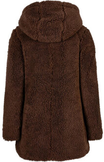urban classics Dames sherpa jas Bruin