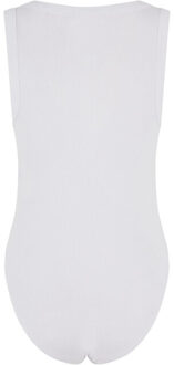 urban classics Dames tank ribbed bodysuit (set van 2) - maat XL Wit