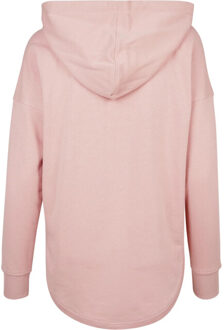 urban classics Dames terrycloth oversized hoodie - maat M Roze