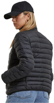 urban classics Dames ultra lichte pufferjas Zwart