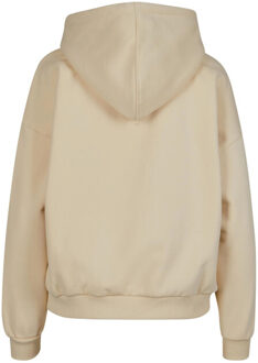 urban classics Dames ultra zwaargewicht oversized hoodie - maat XS Beige