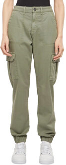 urban classics Dames utility twill broek - maat 28 Grijs