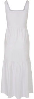 urban classics Dames valance 7/8 zomerjurk - maat S Wit