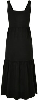 urban classics Dames valance 7/8 zomerjurk - maat S Zwart