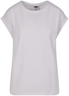 urban classics Dames verlengd schouder t-shirt (set van 2) Roze - XL