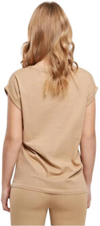 urban classics Dames verlengd schouder t-shirt (set van 3) Beige - XL