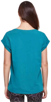 urban classics Dames verlengd schouder t-shirt (set van 3) Groen - XS
