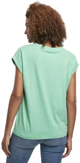 urban classics Dames verlengd schouder t-shirt (set van 3) - maat 4XL Blauw