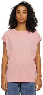 urban classics Dames verlengd schouder t-shirt (set van 3) Roze - XS