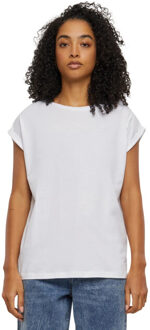 urban classics Dames verlengd schouder t-shirt (set van 3) Wit - L