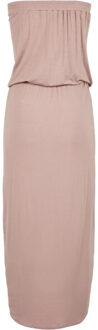urban classics Dames viscose bandeau jurk - maat 4XL Paars