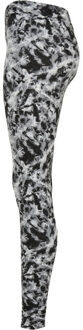 urban classics Dames zachte verkleurde legging Zwart - XXXL