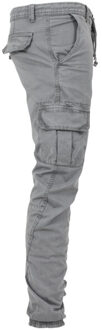 urban classics Effen cargo broek voor heren Grijs - 5XL