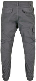 urban classics Effen cargo broek voor heren Grijs - S