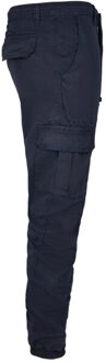 urban classics Effen cargo broek voor heren - maat XS Blauw
