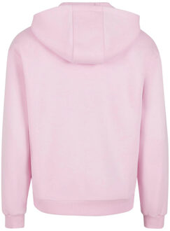 urban classics Effen fluffy hoodie heren Paars - XL