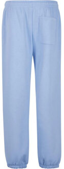 urban classics Effen heren fluffy joggingbroek Blauw - XXXL