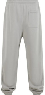 urban classics Effen heren fluffy joggingbroek Grijs - 4XL