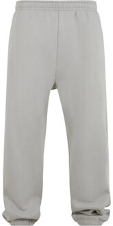 urban classics Effen heren fluffy joggingbroek - maat XL Grijs