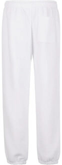 urban classics Effen heren fluffy joggingbroek Wit - L