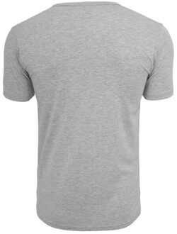 urban classics Effen stretch t-shirt heren Grijs