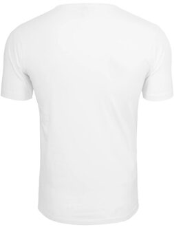 urban classics Effen stretch t-shirt heren - maat 5XL Wit