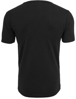 urban classics Effen stretch t-shirt heren - maat XXXL Zwart