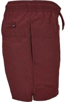 urban classics Effen zwemshort jongens - maat 116 Rood