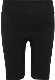 urban classics Fietsbroek met hoge taille voor meisjes (set van 2) - maat 128 Zwart