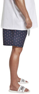 urban classics Flamingo zwemshort heren - maat M Blauw