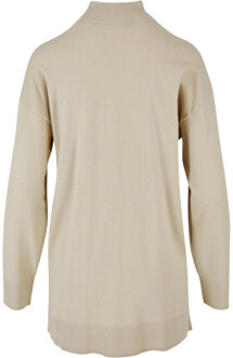 urban classics Gebreide eco viscose trui dames Beige - XS