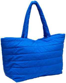 urban classics Gewatteerde draagtas - maat One size Blauw