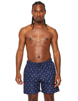 urban classics Heren anker zwemshort - maat XXL / XXXL Blauw