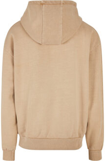 urban classics Heren badstof hoodie zwaargewicht - maat 4XL Beige